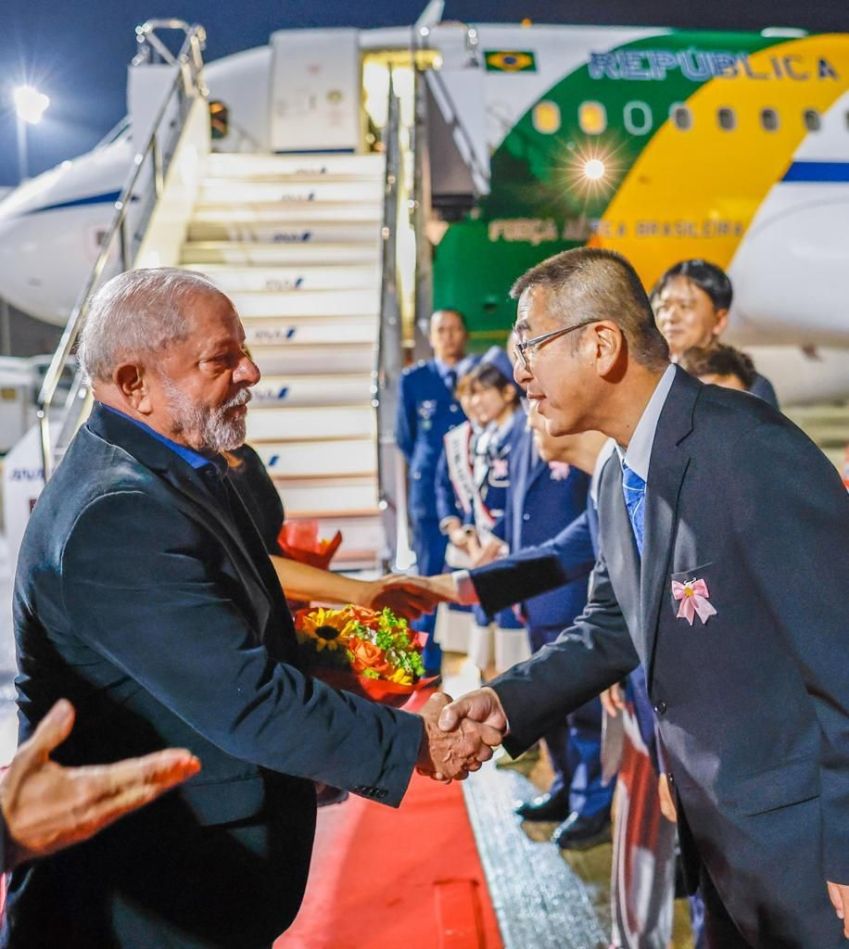 Lula chega a Hiroshima para participar de cúpula do G7 no Japão / Ricardo Stuckert