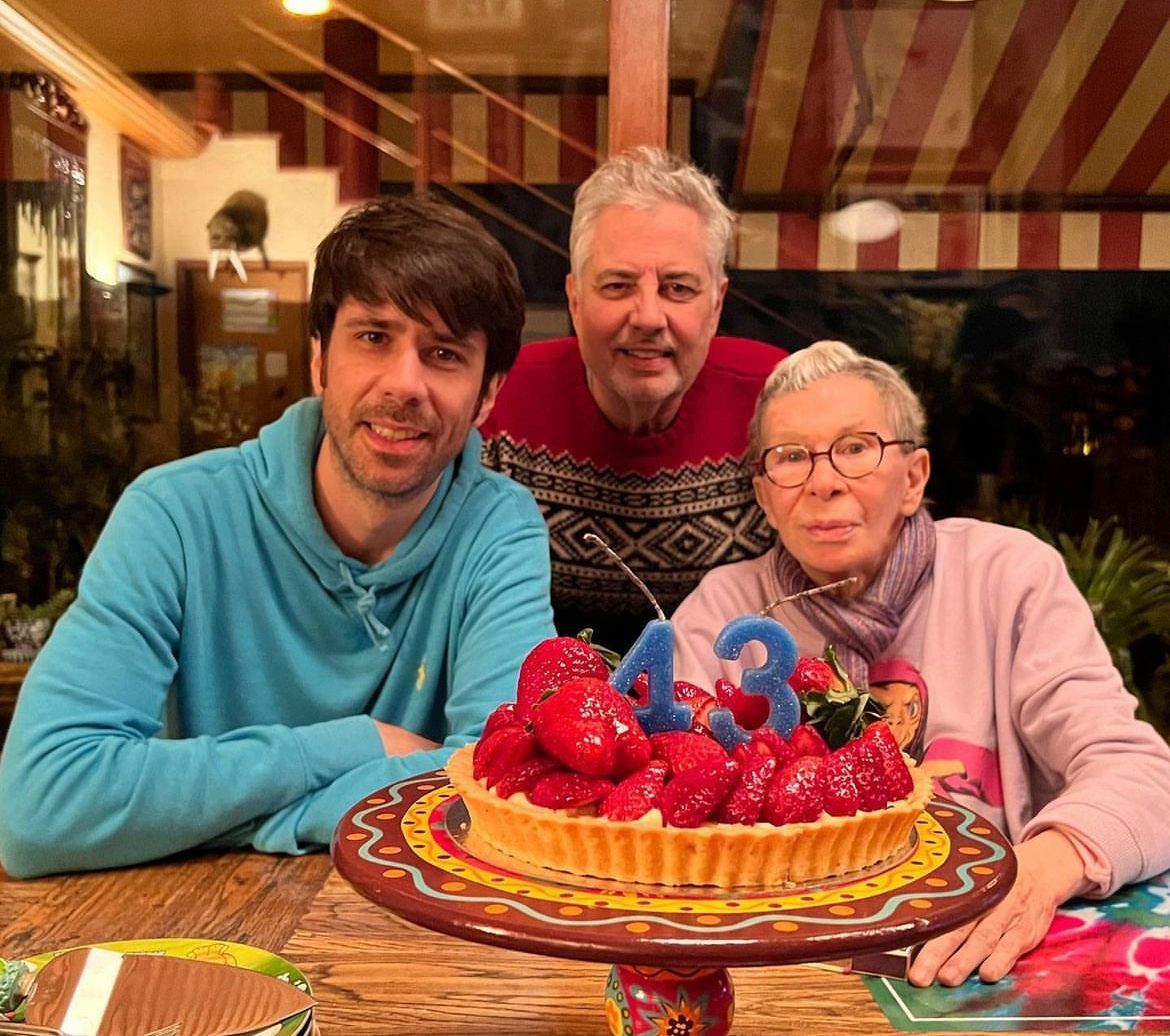 Rita Lee e família