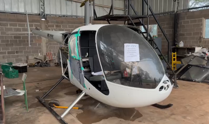 PF apreende helicóptero e carros de luxo em operação contra tráfico de drogas do Paraguai