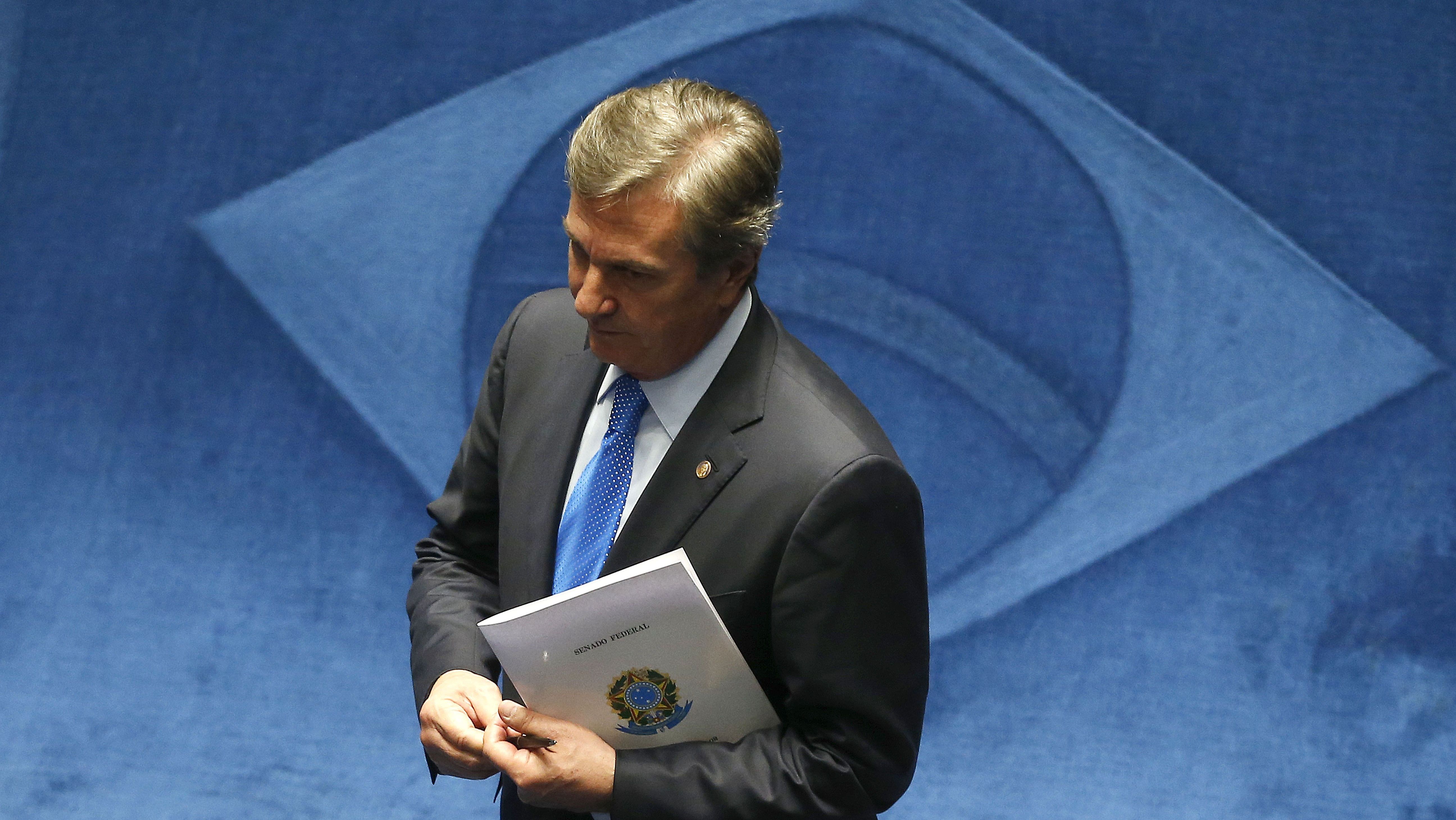 O ex-senador e ex-presidente Fernando Collor de Mello