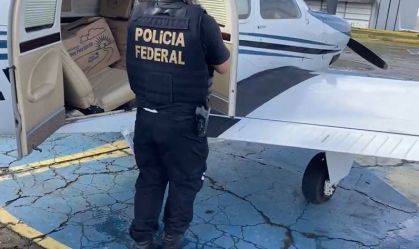 Polícia Federal apreende 290 kg de maconha em avião de Igreja Quadrangular