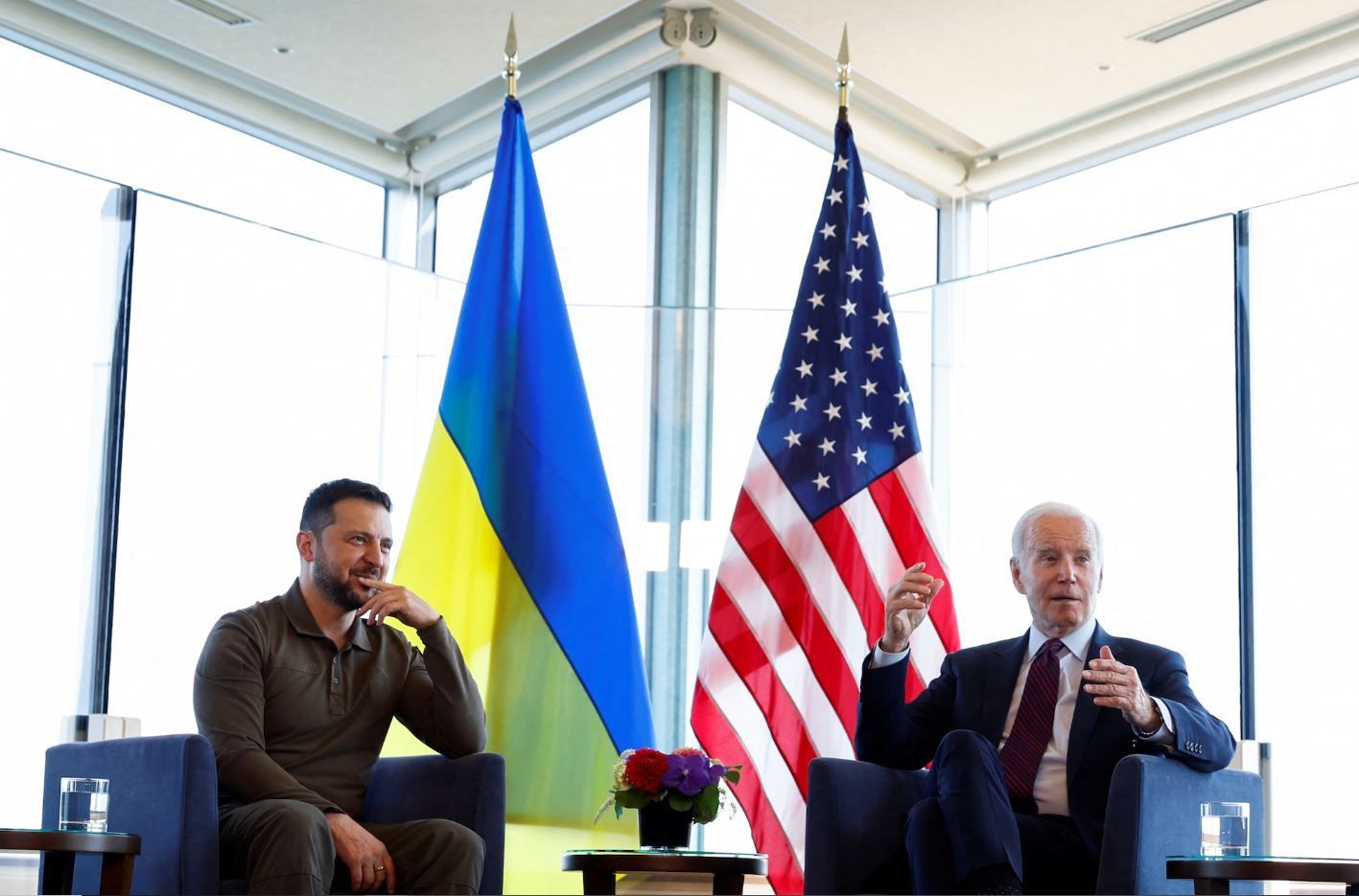 biden e zel no g7