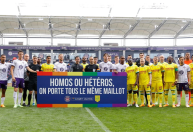 Governo francês pede punição a atletas que recusaram vestir camisa de campanha contra a homofobia