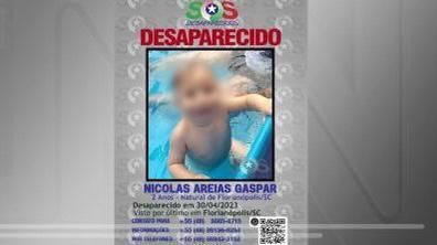 Justiça decreta prisão preventiva de homem e mulher que estavam com criança desaparecida de SC