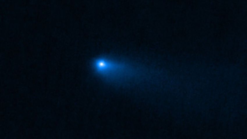 Telescópio Espacial James Webb capturou uma imagem do cometa Read /