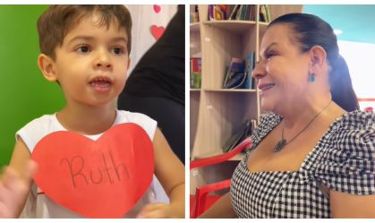 Filho de Marília Mendonça emociona a avó em 1ª apresentação do Dia das Mães