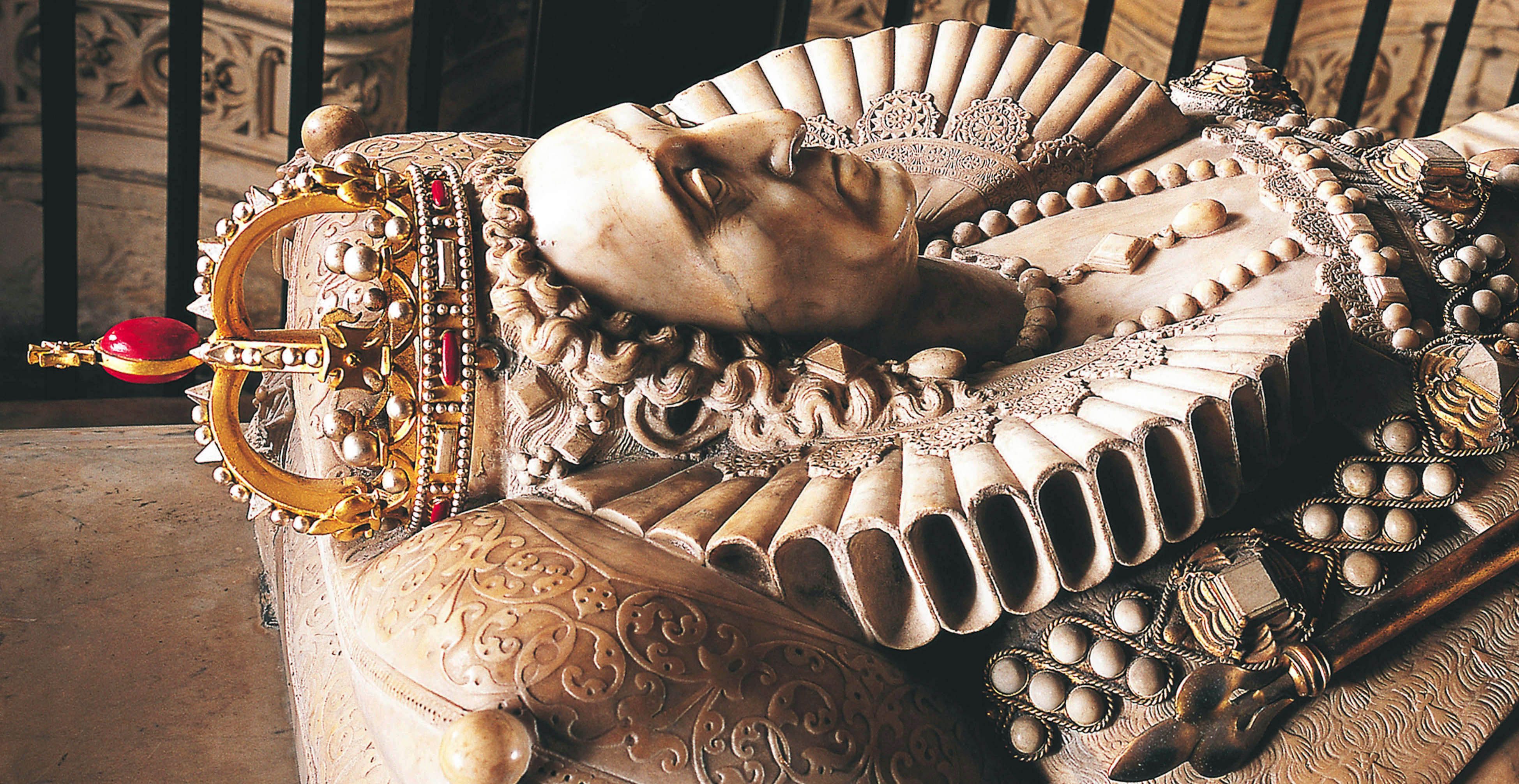 Tumba da rainha Elizabeth I / Divulgação/Abadia de Westminster