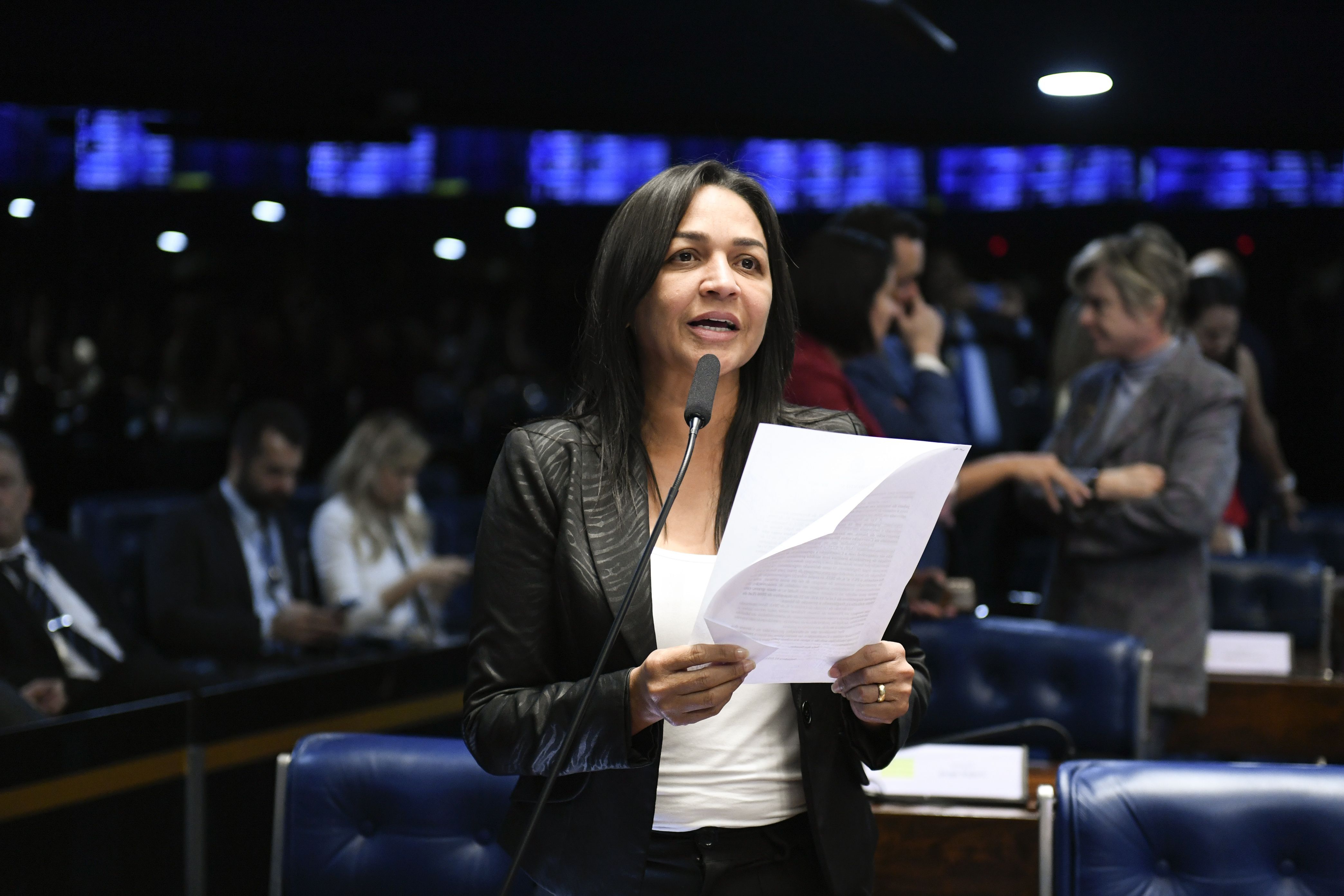 Eliziane Gama, senadora e relatora da CPMI CPI do 8 de Janeiro