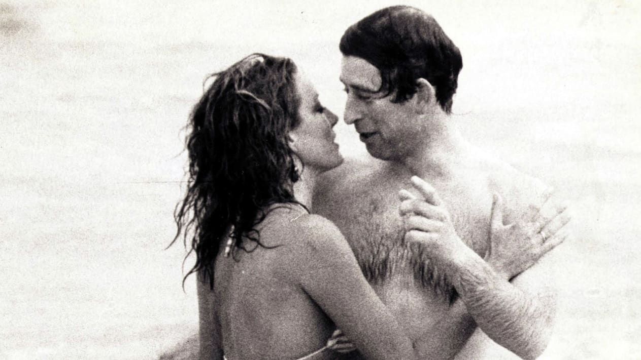 A modelo australiana Jane Priest roubou um beijo do então príncipe depois que ele saiu do mar