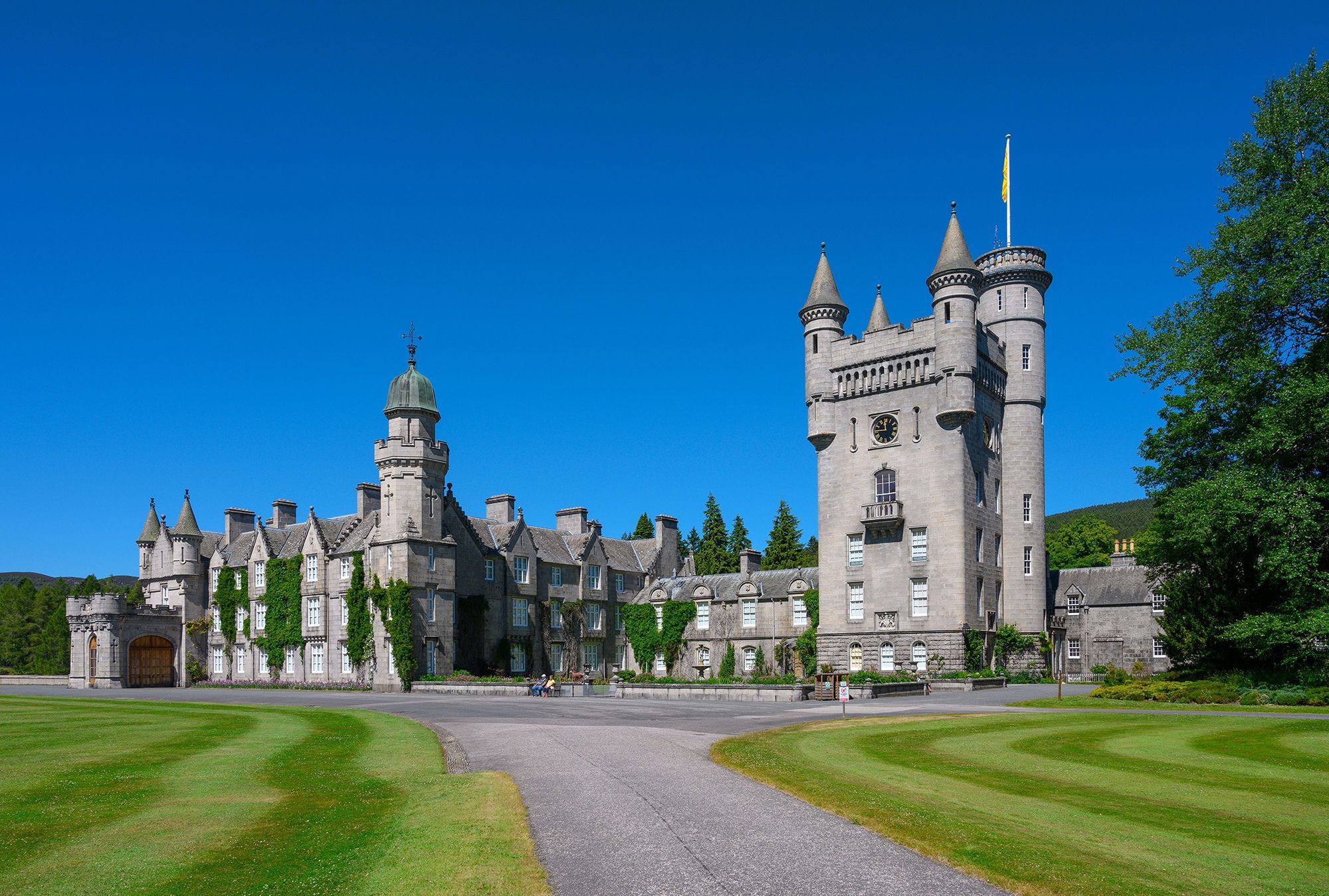 O rei herdou o Castelo de Balmoral de sua mãe, a falecida rainha Elizabeth II./ Ian Dagnall/Alamy