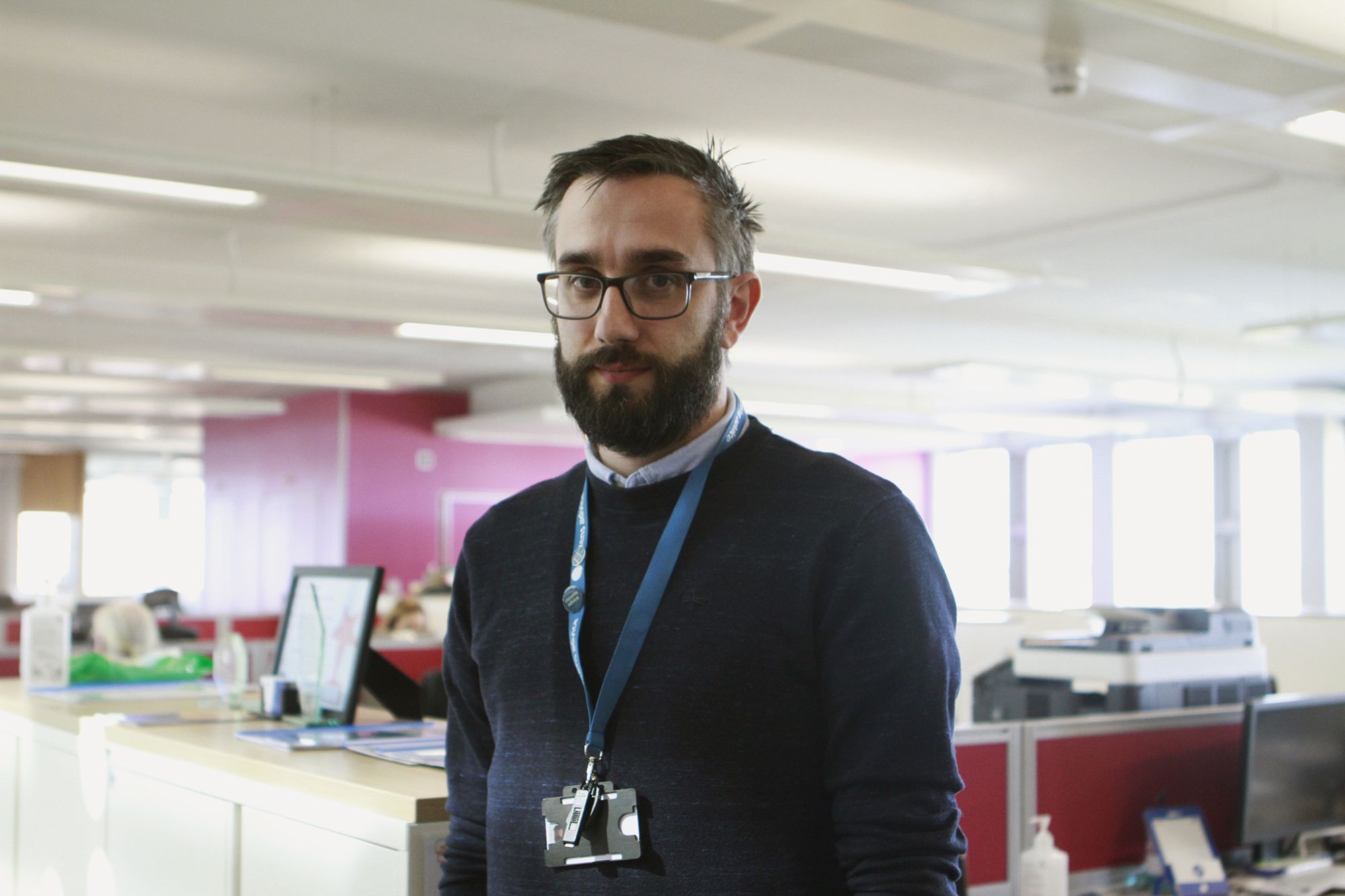 James Woods é o diretor-executivo da Citizens Advice Doncaster Borough./ Ivana Kottasova/CNN