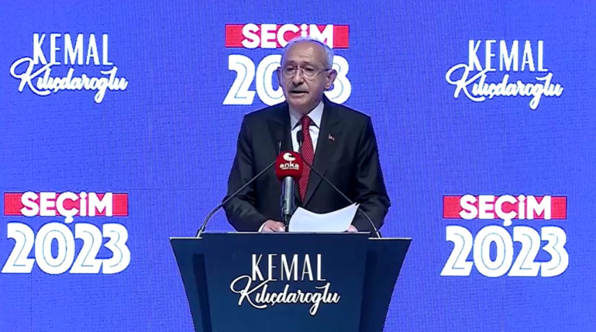 Candidato de oposição à Presidência da Turquia Kemal Kilicdaroglu, falou em "tempos difíceis" para a oposição / Reuters