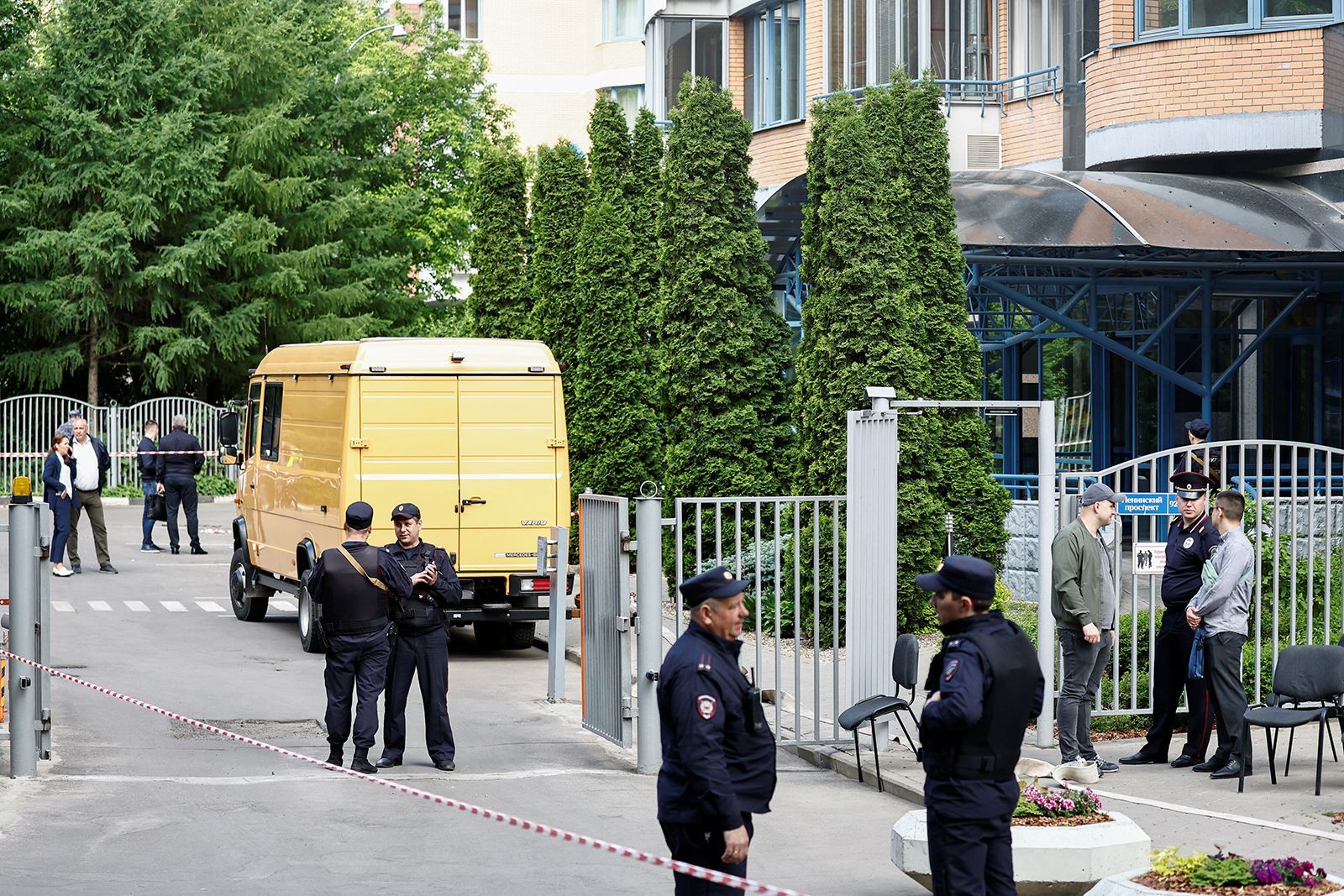 Drones reportedly hit buildings in Moscow