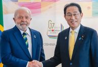 Exportação de carne e clima serão tratados por Lula e premiê japonês em Brasília