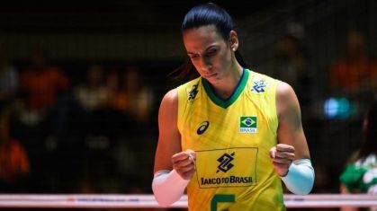Ana Paula Borgo defendeu a seleção brasileira em competições como a Liga das Nações e os Jogos Pan-Americanos