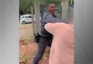 Tarcísio de Freitas defende punição a policial que agrediu idosa e a suspeito que baleou PMs