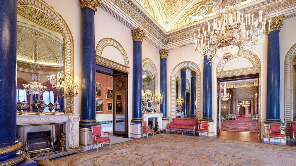 Sala de música do Palácio de Buckingham / Divulgação/Royal Collection Trust
