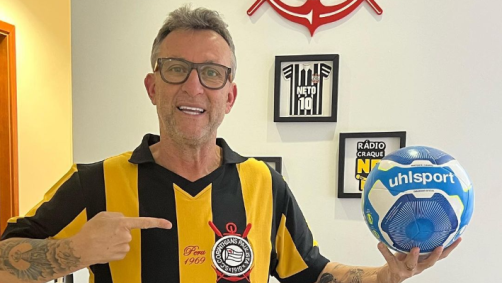 Neto, ex-jogador e apresentador de TV