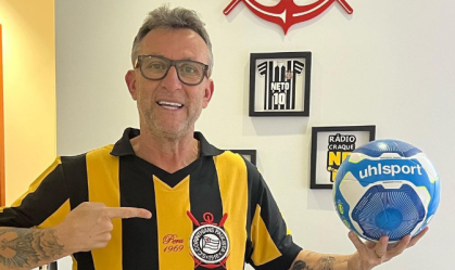 Neto, ex-jogador e apresentador de TV