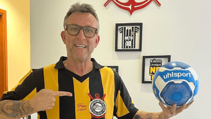 Neto, ex-jogador e apresentador de TV
