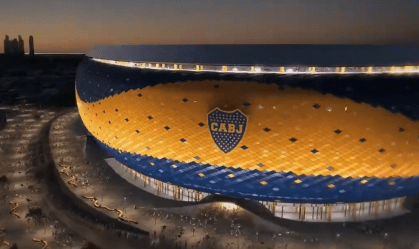 Boca Juniors divulga projeto de "nova Bombonera" para 112 mil pessoas; veja o vídeo