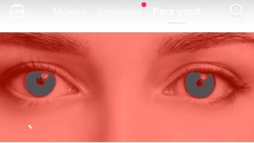 Entenda a ilusão de ótica para que os olhos sejam vistos azulados / Reprodução/ Dean Jackson / TikTok