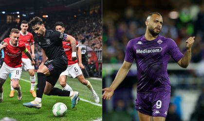 Lucas Paquetá, do West Ham, e Arthur Cabral, do Palmeiras, estarão na final da Liga Conferência