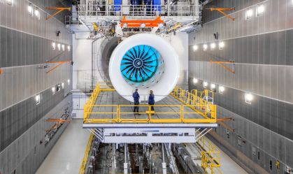 Rolls-Royce realiza teste do UltraFan, maior motor aeronáutico do mundo, com sucesso