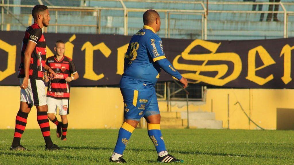 Walter entrou no segundo tempo da partida entre Pelotas e Guarani de Venâncio Aires / Divulgação / EC Pelotas