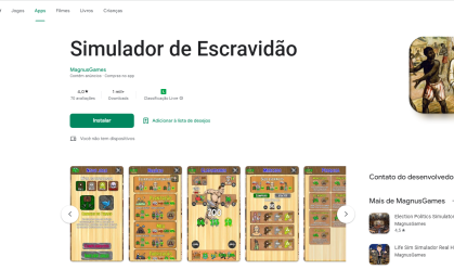 ONG pede indenização de R$ 100 milhões a Google por jogo "Simulador de Escravidão"
