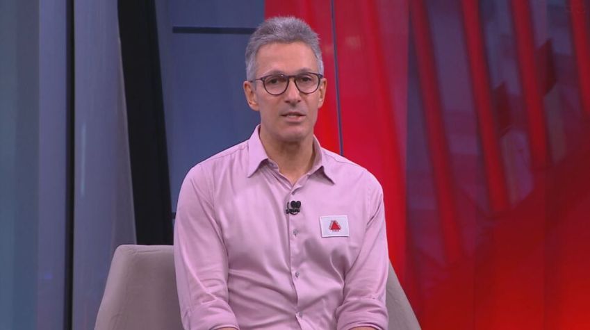 Romeu Zema, governador de Minas Gerais, em entrevista ao programa da CNN Caminhos com Abilio Diniz / Reprodução/CNN