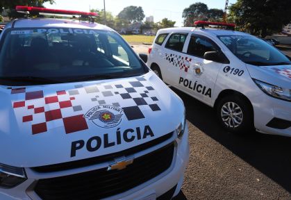 Viaturas da Polícia Militar de São Paulo