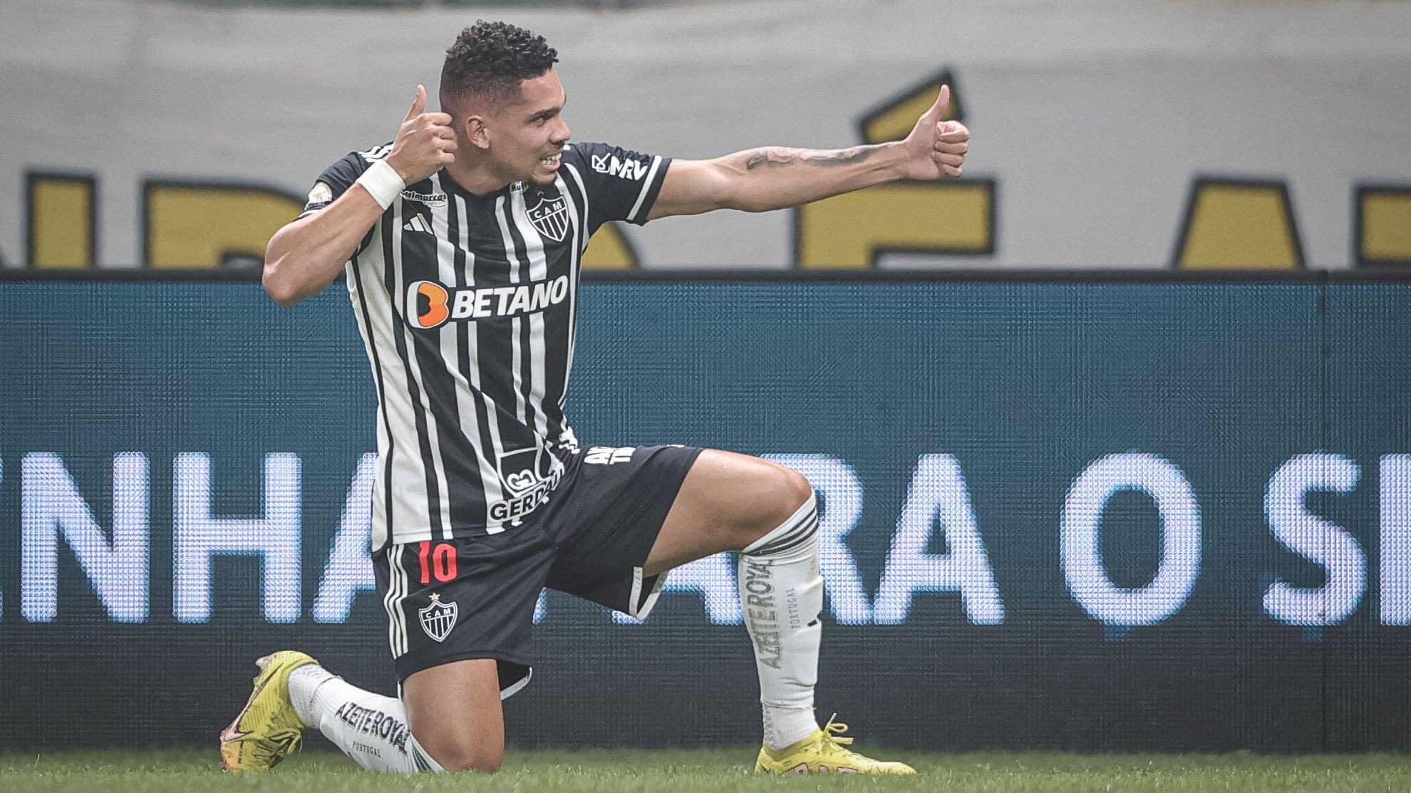 Paulinho marcou o gol do Atlético-MG