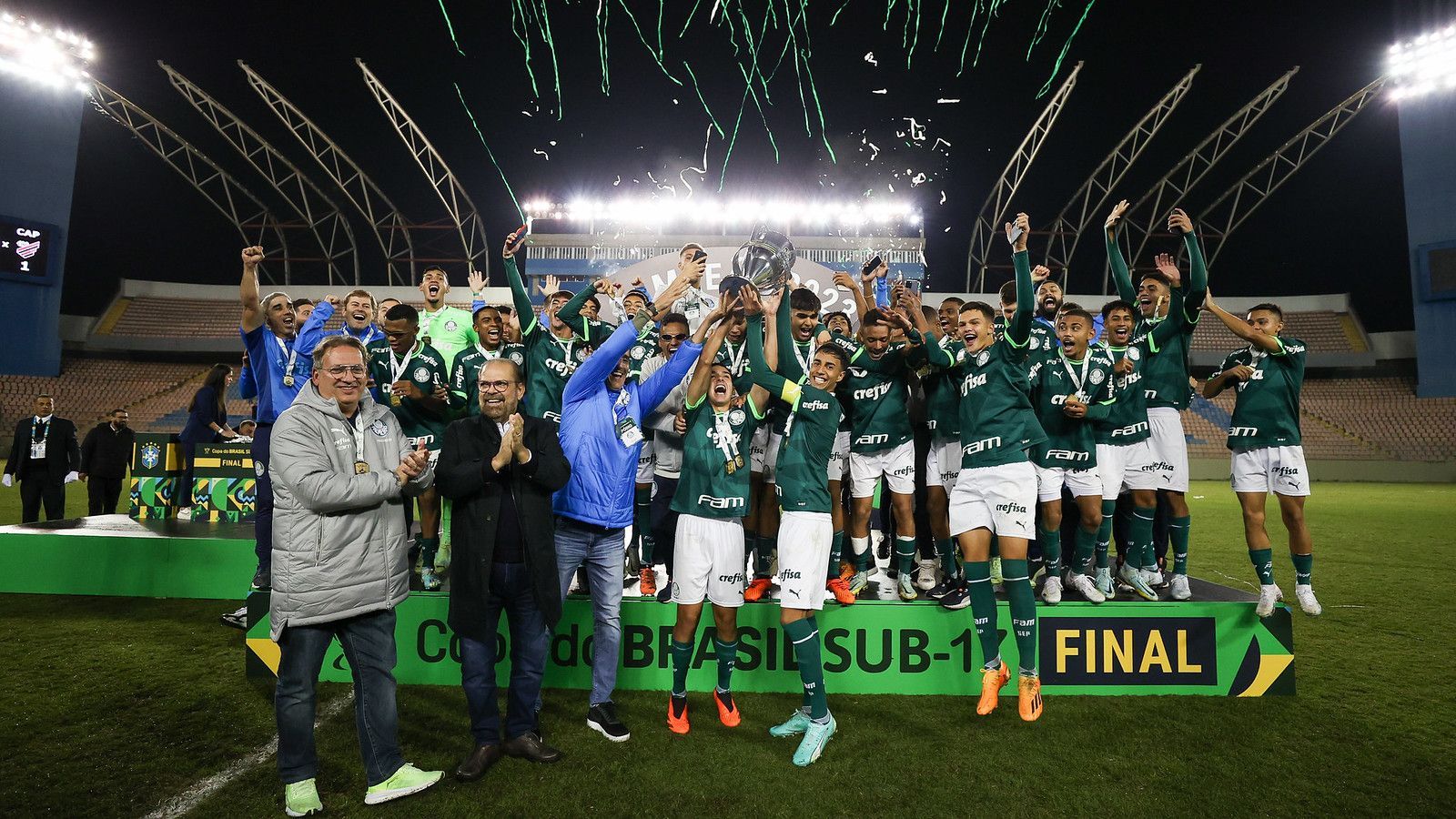Palmeiras se tornou tetracampeão da Copa do Brasil Sub-17