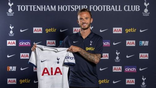 James Maddison chega ao Tottenham após cinco anos no Leicester City