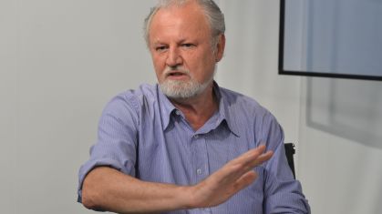O líder dos Trabalhadores Rurais Sem Terra (MST), João Pedro Stédile