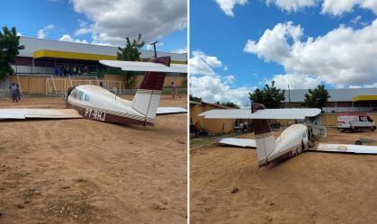 Acidente avião
