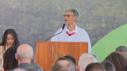 Ministra do Meio Ambiente, Marina Silva