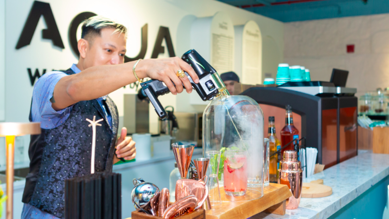 Bar de água em dubai
