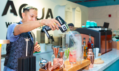 Bar de água em dubai