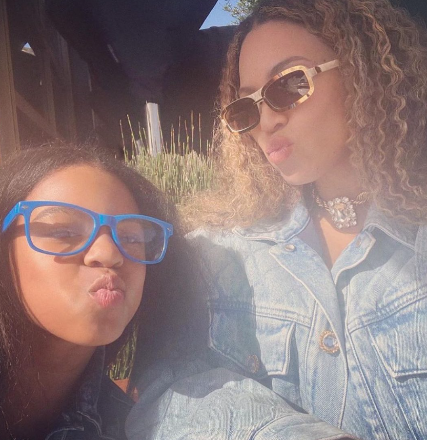 Beyoncé e Blue Ivy / Reprodução/Instagram/@beyonce