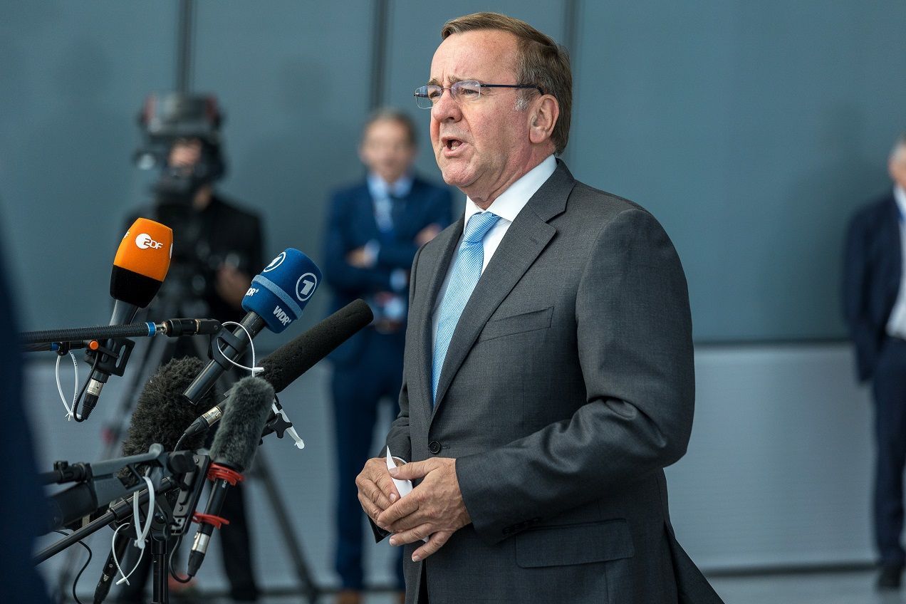 Meeting Of NATO Ministers Of Defence In Brussels