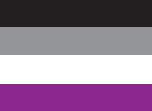 Bandeira do Orgulho Assexual / Aliança LGBTI+