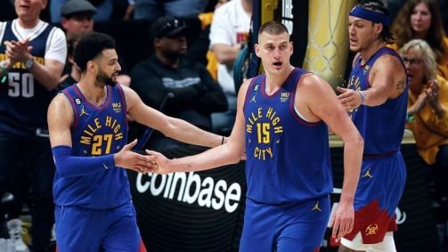 Nikola Jokic comandou vitória dos Nuggets no primeiro jogo das finais da NBA