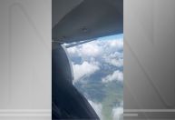 Avião com equipe do cantor Tierry faz pouso de emergência após porta abrir durante voo