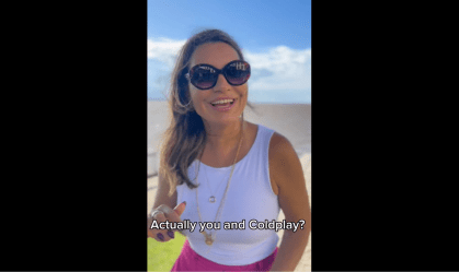 Rosângela Lula da Silva, a Janja, em vídeo publicado nas redes sociais