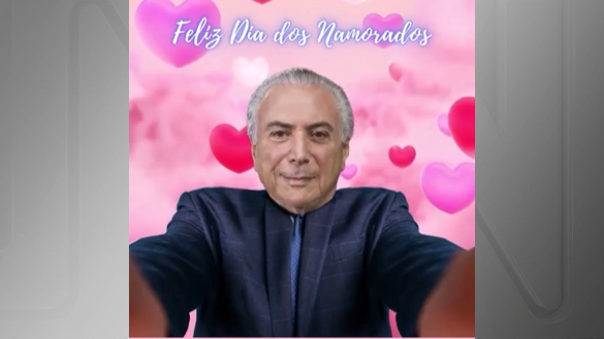 Imagem de destaque do post: Veja como Temer desejou feliz Dia dos Namorados no Instagram