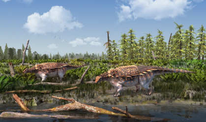 Nova espécie de dinossauro com "lâminas" na carapaça é descoberta no Reino Unido