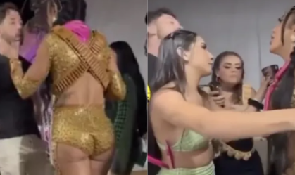 Discussão entre Rico e Dayanne Bezerra acaba em agressão; assista