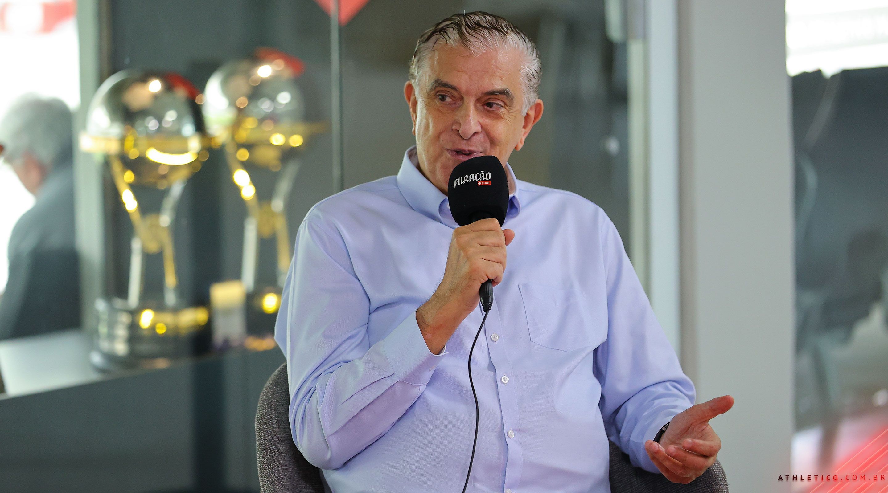 Mario Celso Petraglia, presidente do Athletico-PR